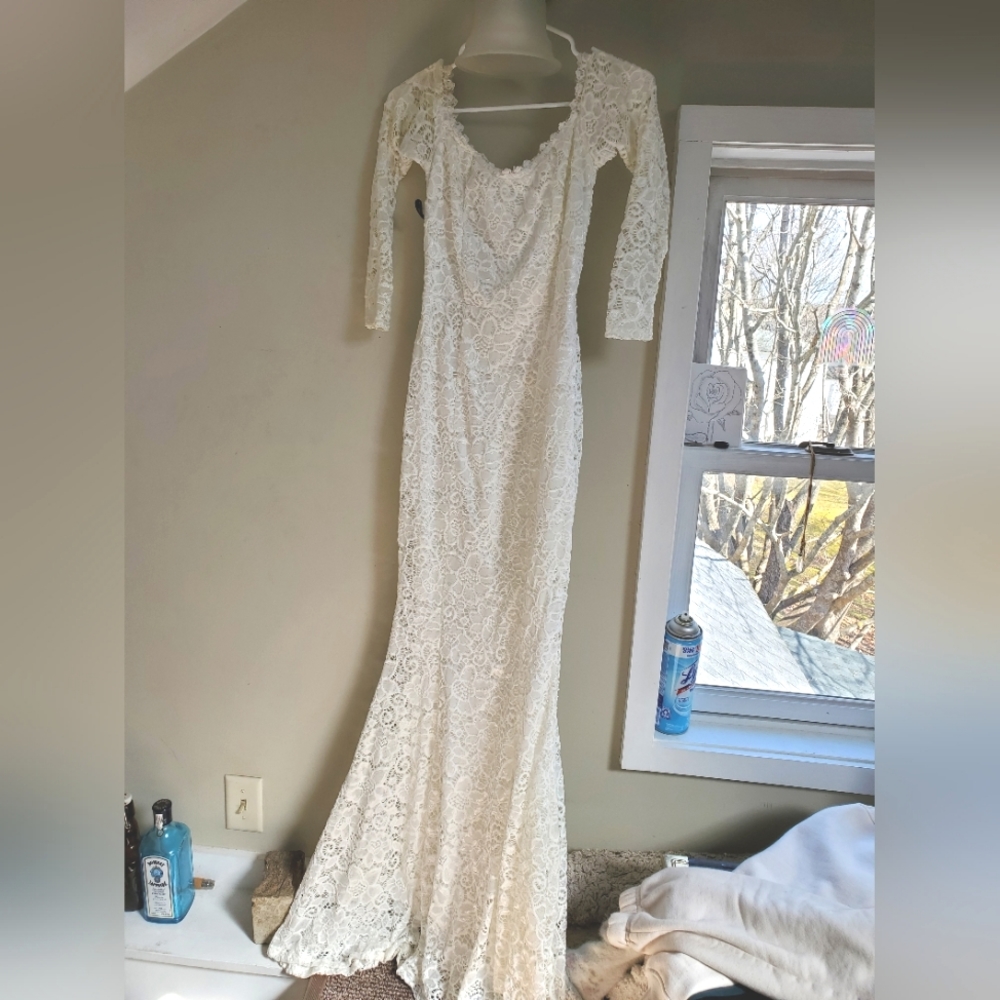 Lace Mermaid Wedding Dress